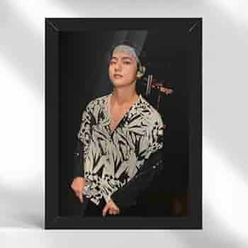 BTS 防弾少年団 TAEHYUNG V フォトフレーム A4 額縁 + スロ① BTS V Kim Taehyung Official Fansite Nuna_V Picture Frame | eBay